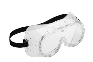 Aizsargbrilles Hogert HT5K003 caurspīdīgas ar gumiju