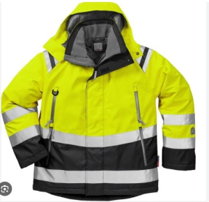 Теплая длинная куртка Hi-Vis Fristads 1000992 4535GTT
