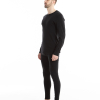 100% Merino Wool Thermal Underwear Set – Breathable, Warm & Moisture-Wicking Base Layer