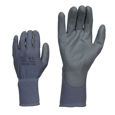 Nylon knitted glove 121