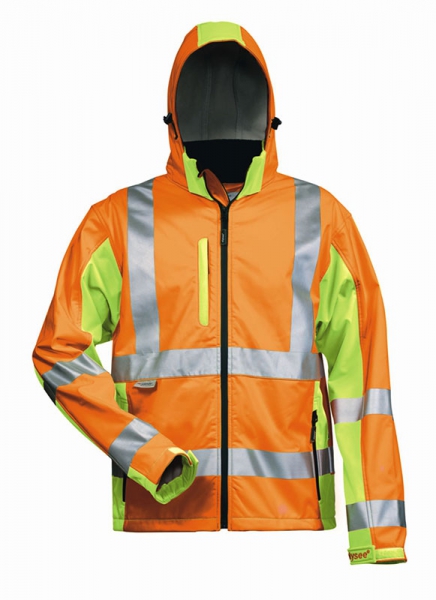 Softshell jaka 22734 Hi-Vis 