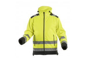 Softshell brīdinājuma jaka ar kapuci ARGEN HOGERT HT5K257 dzeltena