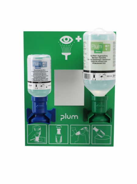 Комплект для промывки глаз Plum 4773 (200 ml + 500 ml)