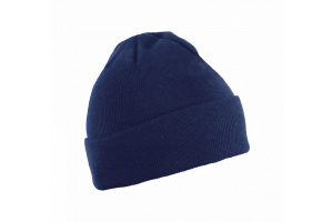 Вязаная шапка ENZ темно-синяя универсальный размер (57-61 см) HT5K477