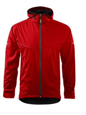 Мужская куртка Softshell Malfini COOL515, красная