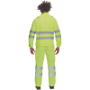 ALMERIA HV FLEECE yellow Hi-Vis fleece jacket