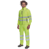 ALMERIA HV FLEECE yellow Hi-Vis fleece jacket