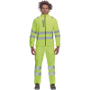 ALMERIA HV FLEECE yellow Hi-Vis fleece jacket