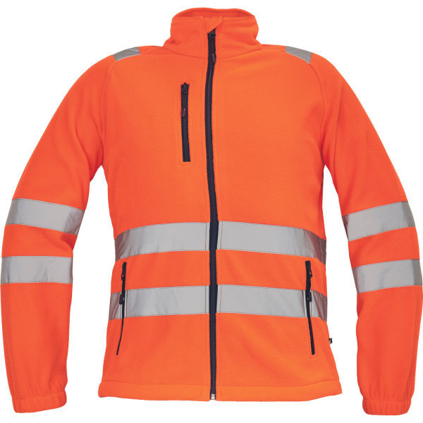 ALMERIA HV FLEECE жёлтая Hi-Vis флисовая куртка