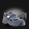 AMSTERDAM S1 SRC Safety Sandals with Steel Toe | Suede Leather | EN ISO 20345