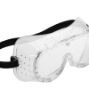 Aizsargbrilles Hogert HT5K003 caurspīdīgas ar gumiju