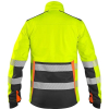 Augstas redzamības Softshell jaka CXS BENSON – ūdensizturīga, EN ISO 20471 (S–4XL)