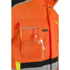Augstas redzamības darba jaka CXS BENSON ar CORDURA – EN ISO 20471 (48–68)
