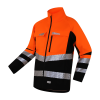 Augstas redzamības jaka SHINE HI-VIS oranža, Stretch COTTONSTRETCH, 2. klase