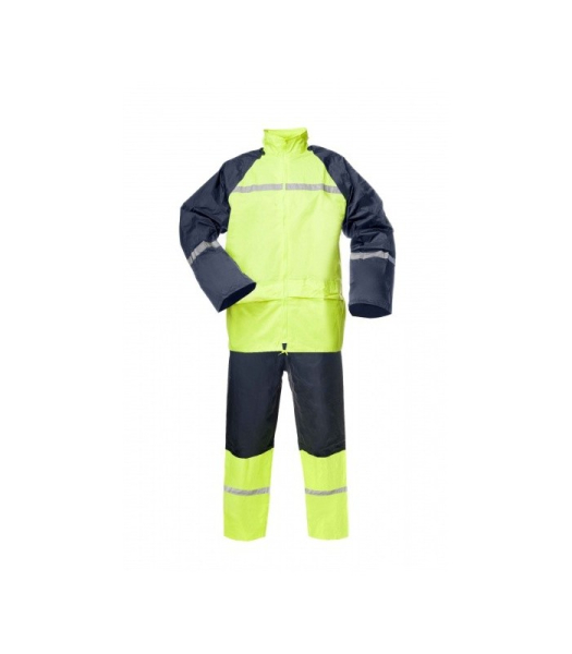 Augstas redzamības lietuskomplēkts (jaka+bikses) RW-5071