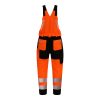 Augstas redzamības puskombinezons SHINE HI-VIS oranžs, COTTONSTRETCH ar CORDURA®, 2. klase