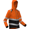 Augstas redzamības softshell darba jaka TOPEK (JK-TOPEK-C2) BoSafety