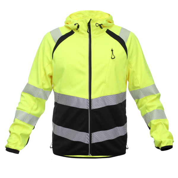 Augstas redzamības softshell darba jaka TOPEK (JK-TOPEK-C2) BoSafety