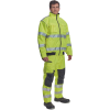 Augstas redzamības ziemas darba pilotjaka CLOVELLY ar atstarojošām 3M joslām 03010071