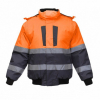 Augstas redzamības ziemas pilotjaka Hi-Vis 465KNEW