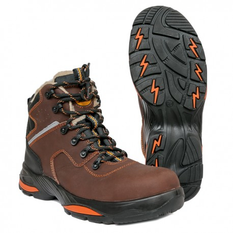 Высокие утеплённые рабочие ботинки CRAZY HORSE WINTER MONTE S3 SRC HRO CI