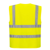 C375 Hi-Vis One Band & Brace Safety Vest Yellow – EN ISO 20471, CE Certified