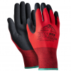 Cimdi trikotāžas nitrila pārklājumu, sarkani GRIP G3380 ACTIVE GEAR 