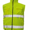 Siltināta pilot jaka Clovelly 2in1 Hi-Vis 