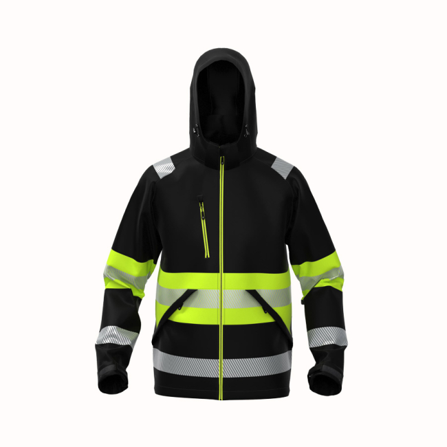 Darba Softshell jaka VALENCIA (JK-VALENCIA-C1) ar segmentētu ...