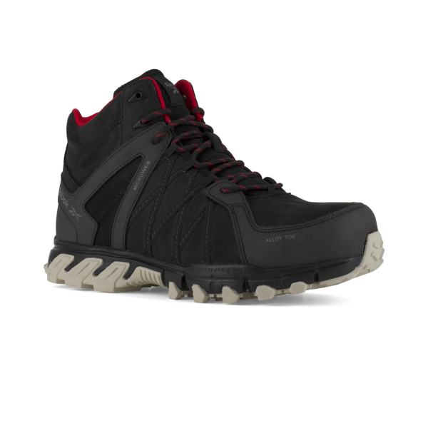 Darba šņorzābaki Reebok Trailgrip Safety IB 1052 S3 HRO, ūdensizturīgi ar alumīnija purngalu un neslīdošu zoli 