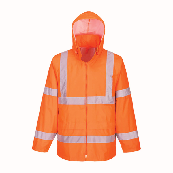 Дождевик BoSafety Hi-Vis с отражающими лентами, EN ISO 20471 класс 3