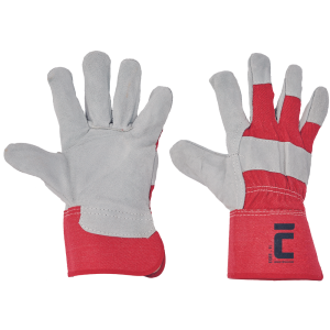 Zamšādas EIDER red  Kombinētie Darba Cimdi 01010016