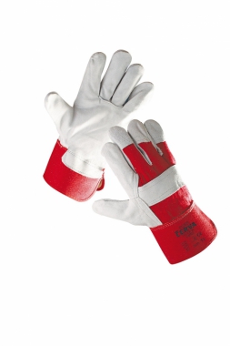Замшевые перчатки Eider red