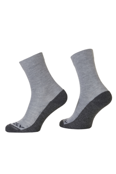 Grizzly Alaska Socks Grey — bērnu pretērču ērtas bezvīļu zeķes GR.03.01.