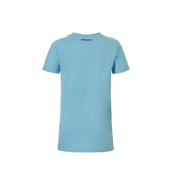 Grizzly противоклещевая T-shirt Navy — детская футболка с короткими рукавами и карманом