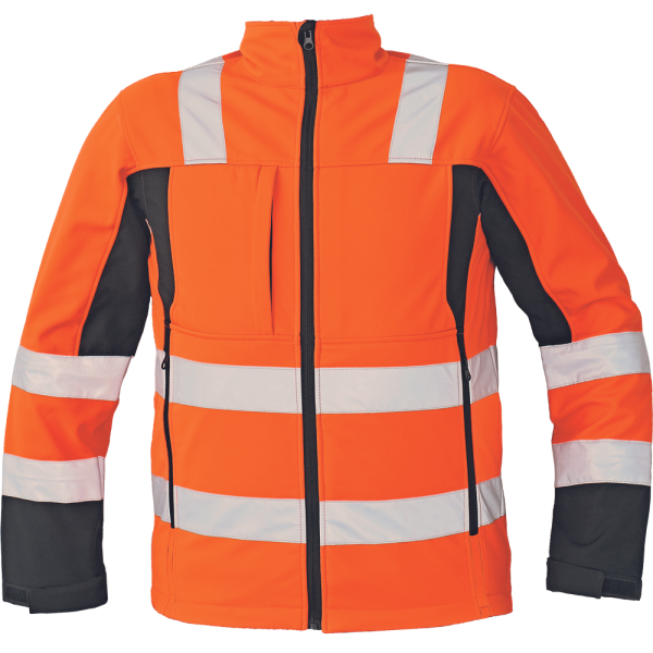 High Visibility Work Softshell Jacket Malton
