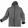 INN softshell jacket with hood graphite Hogert HT5K254