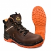 Leather ankle shoes Monte J007