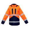 JACKET HIGH VISIBILITY OXFORD HI-VIS ORANGE/BLUE