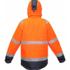 JACKET HIGH VISIBILITY OXFORD HI-VIS ORANGE/BLUE