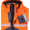 JACKET HIGH VISIBILITY OXFORD HI-VIS ORANGE/BLUE