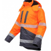 JACKET HIGH VISIBILITY OXFORD HI-VIS ORANGE/BLUE