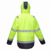 JACKET HIGH VISIBILITY OXFORD HI-VIS YELLOW/BLUE