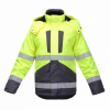 JACKET HIGH VISIBILITY OXFORD HI-VIS YELLOW/BLUE