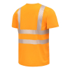 JURAL II augstas redzamības T-krekls oranžs HT5K953-XL | poliestera-kokvilnas darba T-krekls
