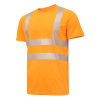 JURAL II augstas redzamības T-krekls oranžs HT5K953-XL | poliestera-kokvilnas darba T-krekls