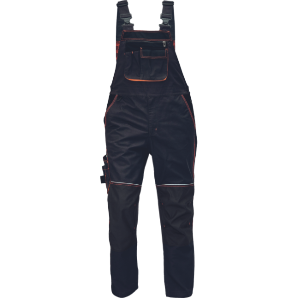 KNOXFIELD 03020331 Men's Work Bib Overalls with Knee Pad Pockets