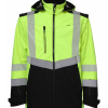 КУРТКА TRANSFORMER SOFTSHELL ПОВЫШЕННОЙ ВИДИМОСТИ СО СЪЕМНЫМИ РУКАВАМИ, HI-VIS, BoSafety