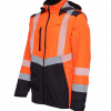 КУРТКА TRANSFORMER SOFTSHELL ПОВЫШЕННОЙ ВИДИМОСТИ СО СЪЕМНЫМИ РУКАВАМИ, HI-VIS, BoSafety