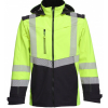 КУРТКА TRANSFORMER SOFTSHELL ПОВЫШЕННОЙ ВИДИМОСТИ СО СЪЕМНЫМИ РУКАВАМИ, HI-VIS, BoSafety